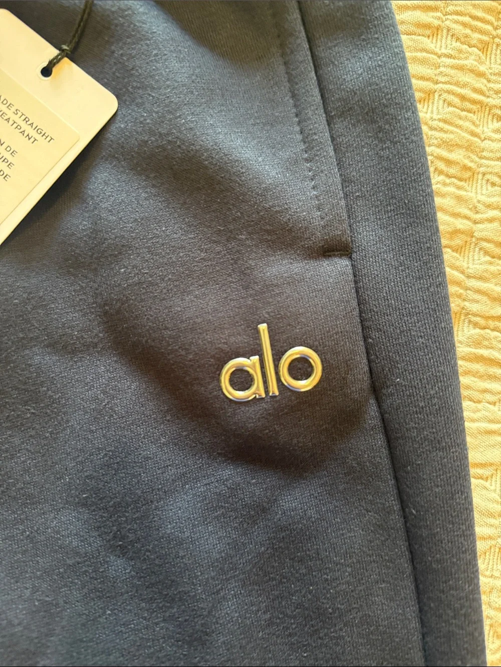 ALO accolade sweatpants size XL Navy